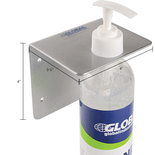 Bathroom Supplies Hand Sanitizers Global Industrial™ Wall Mount Bracket for Hand Sanitizer