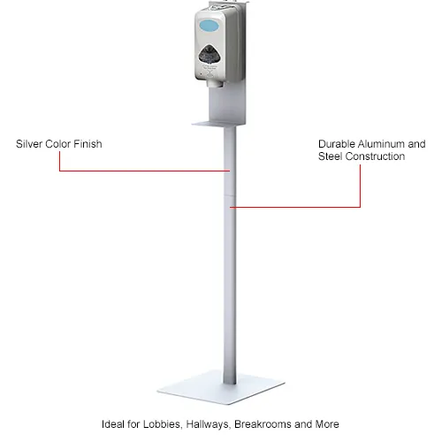 Global Industrial™ Universal Hand Sanitizer Dispenser Floor Global Industrial™ Universal Hand Sanitizer Dispenser Floor