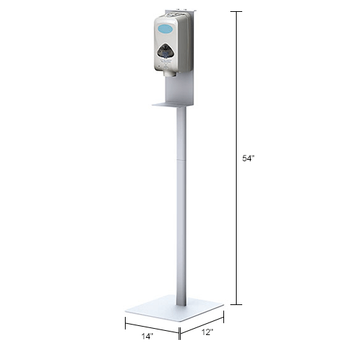 Global Industrial&#153; Universal Hand Sanitizer Dispenser Floor Stand – Stand Only