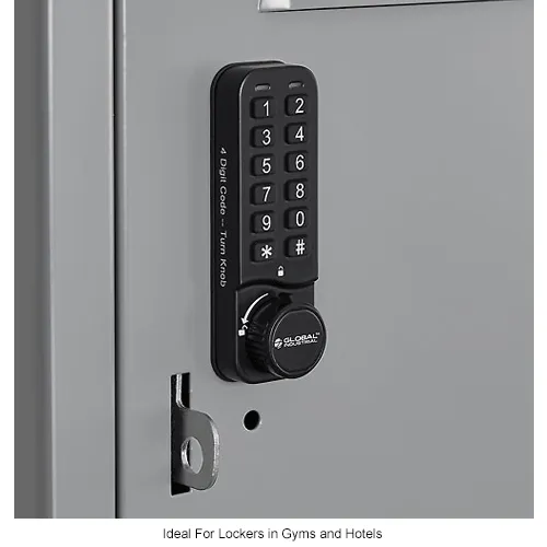 Global Industrial™ Electronic Vertical Keypad Lock