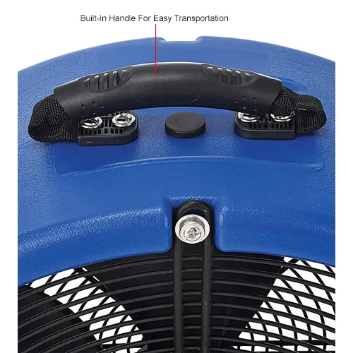 LAVA × BE-MAX BRM1.3 Global Industrial™ Vertical Floor Dryer/Blower, 1 Speed, 1/4