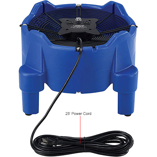 Global Industrial™ Vertical Floor Dryer/Blower, 1 Speed, 1/4 HP, 2800 CFM 641769