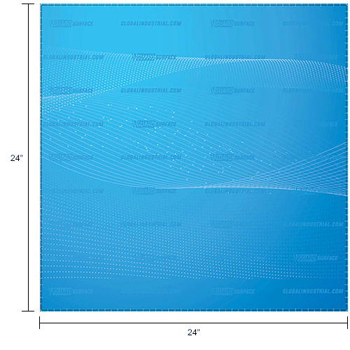 Global Industrial™ VGuard Constant Clean Antimicrobial Sheet, 24" x 24