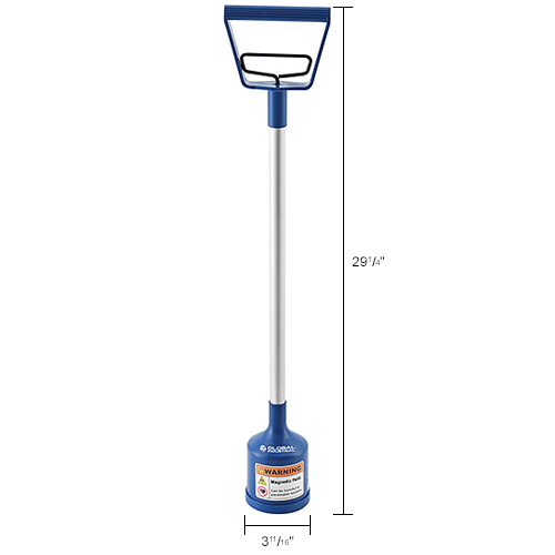 Global Industrial™ Bulk Lifter With Extended Handle, 30 lb. Pull