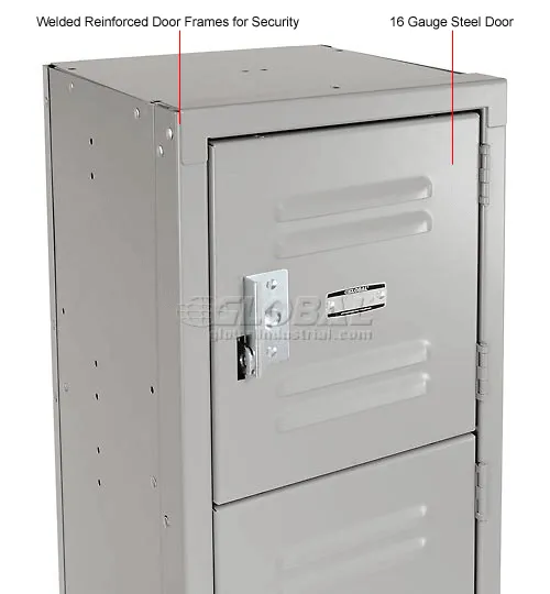 Global Industrial™ Capital® 6-Tier 6 Door Box Locker, 12