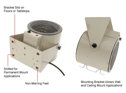 Raywall 30Amp HF686TC Fan offers Forced Portable Heater Industrial