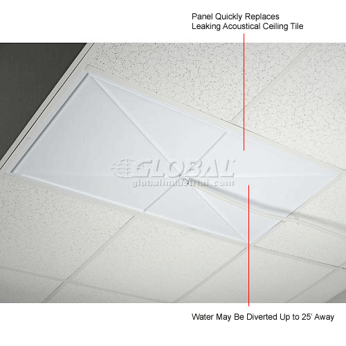 Ceiling Panel with Drain 