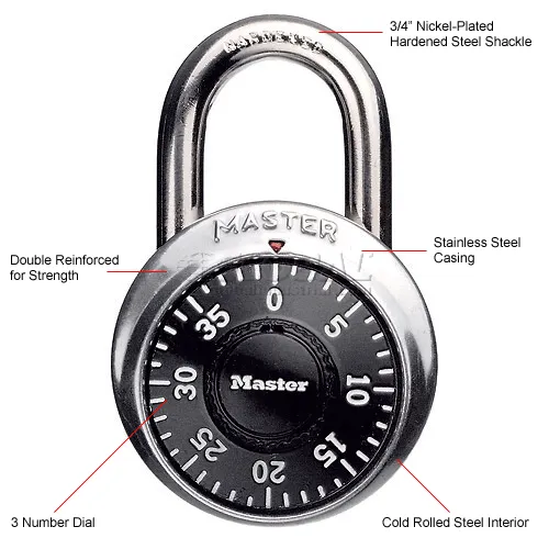 Locker Locks & Pad Locks - Master Lock 1525