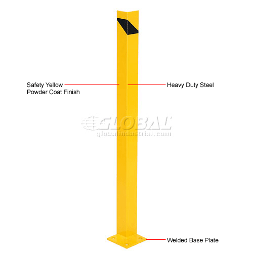 Global Industrial™ Overhead Door Track Protector 48 Inch High 652896