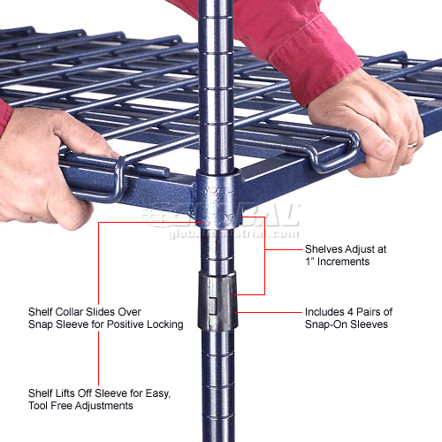 4 Pack of Angle Posts for Rack
