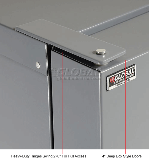 Bin Cabinet With Removable Bins