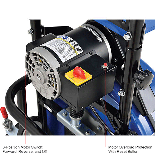 Global Industrial&#153; Electric Drain Cleaner For 4"-9"ID, 200 RPM, 3/4"x100' Cable