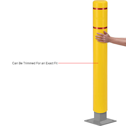 Yellow with Red Tape 52" H Details about   Round Post Sleeve NEW 4-1/2" Inside Dia HDPE 