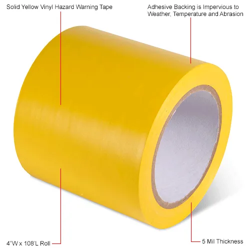 Global Industrial™ Safety Tape, 4