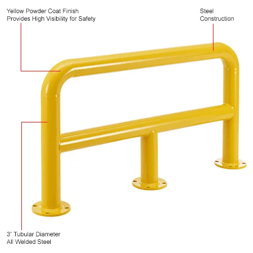 Global Industrial™ Machinery Guard Round. 24"H, 42"L