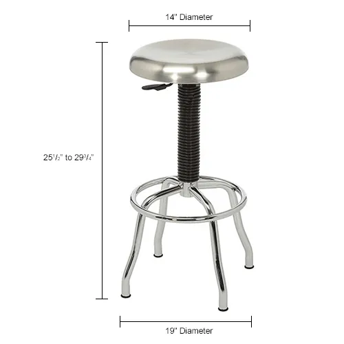 Industrial Stool Stainless Steel