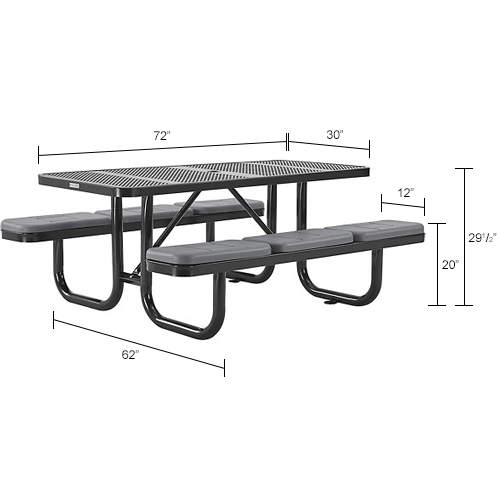 seat pads for picnic table