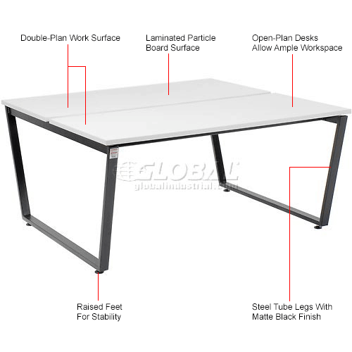 Paramount Office Workstation, Double Sided
																			