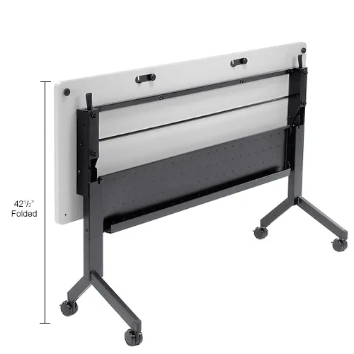Interion® Flip-Top Training Table, 72