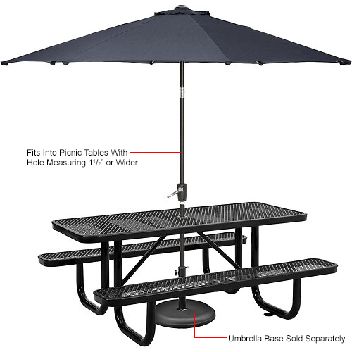 Global Industrial™ Outdoor Umbrella Tilt Mechanism Olefin 81/2