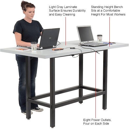 long standing table