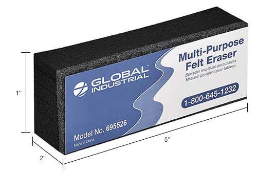 Global Industrial Dry Erase Eraser
																			