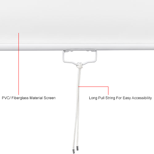 Pull Down Privacy Screens for 48"W Dry Erase Boards