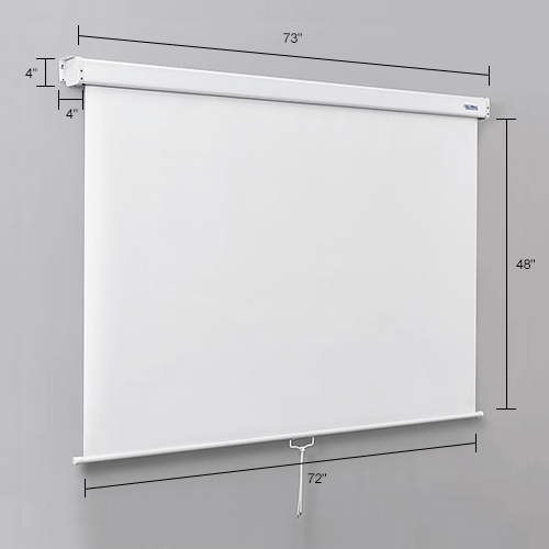 Pull Down Privacy Screens for 72"W Dry Erase Boards