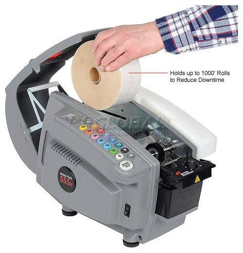 Better Packages BP555ES Electronic Kraft Tape Dispenser For 1/2"3"W Tape