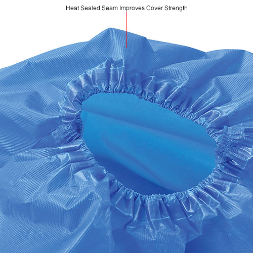 Global Industrial™ Water Resistant Disposable Shoe Covers, Size 1215, Blue, 150 Pairs/Case