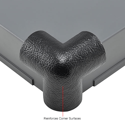 Global Industrial™ 3D Protective Safety Corner Guards, PU Foam
