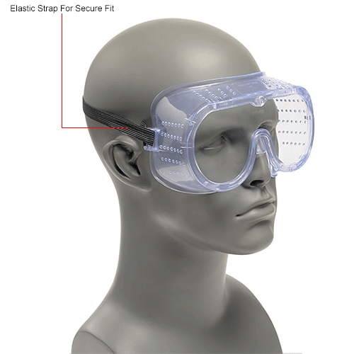 Global Industrial™ Safety Goggles, Direct Vent, AntiFog