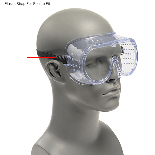 Global Industrial&#8482; Safety Goggle, Direct Vent