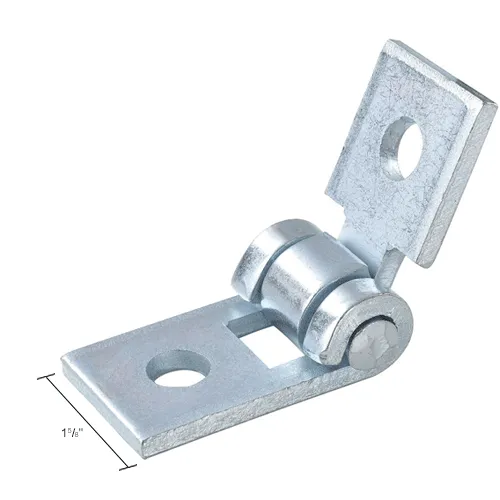 Global Industrial 2 Hole Adjustable Hinge - Pkg Qty 5
