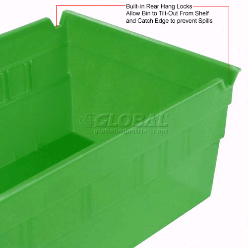 AkroMils Plastic Nesting Storage Shelf Bin 30150 83/8"W x 115/8"D