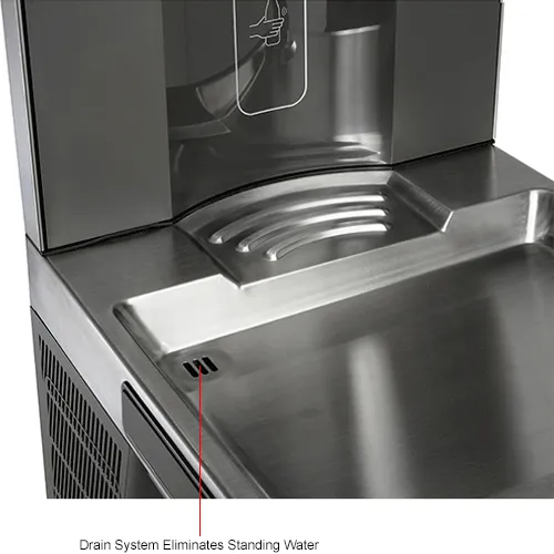 Bi-Level Refrigerated Bottle Filling Station, Filtered, by Global