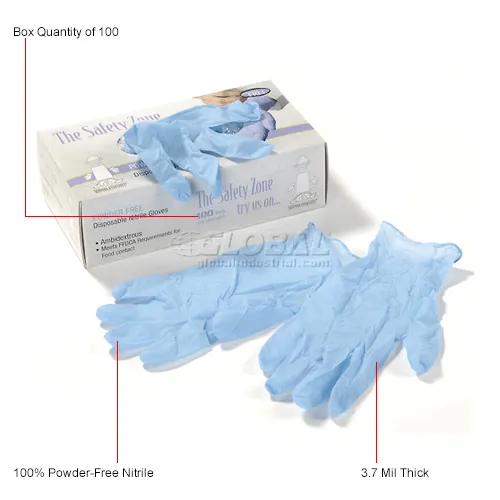 dsiposable nitrile gloves Dynarex Blue Industrial Grade Disposable Nitrile Gloves,