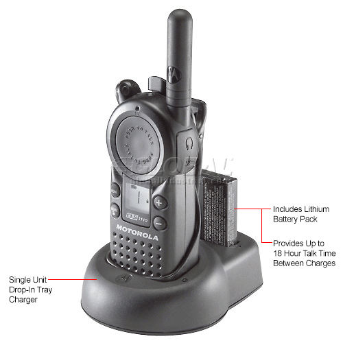 Motorola Solutions CLS1110 2Way Radio 1 Channel, 1 Watt