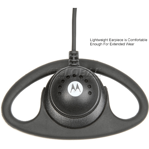 Motorola Earpiece With Inline Push to Talk
																			