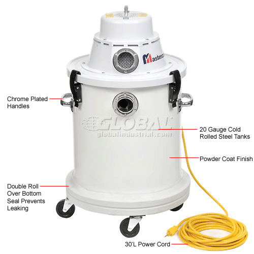 Mastercraft Wet/Dry Vacuum, 7 Gallon Cap. 795466