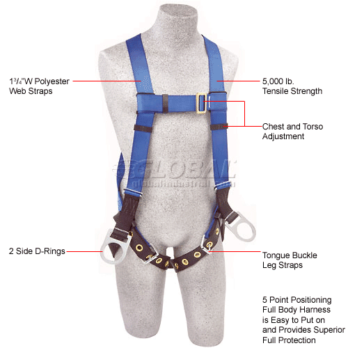 Fall Protection | Harnesses | Protecta® FIRST™ Vest-Style Positioning ...