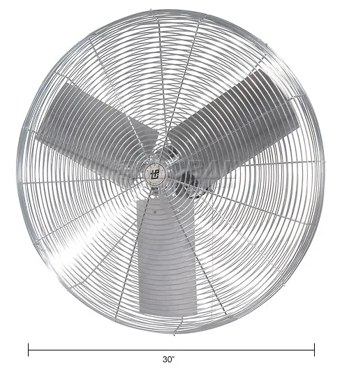 TPI IHP30H,30 Inch Fan Head Non Oscillating 1/3 HP 5400 CFM