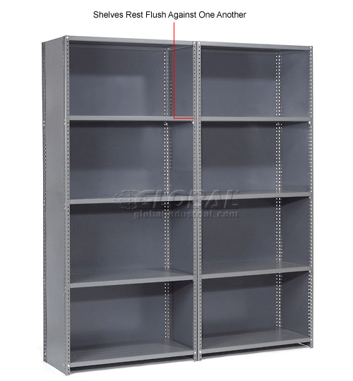 Shelving Steel Shelving Closed Global Industrial™ Steel Shelving