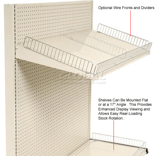 36 W X 16 D Multi Position Shelf, Madix Shelving Accessories