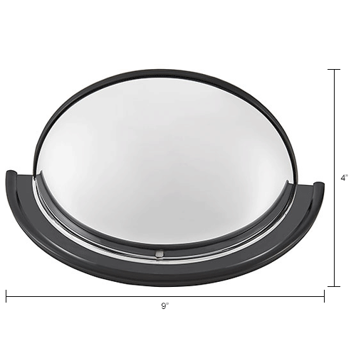 Global Industrial™ Forklift AntiBlind Spot Mirror w/ Mount, 9"L