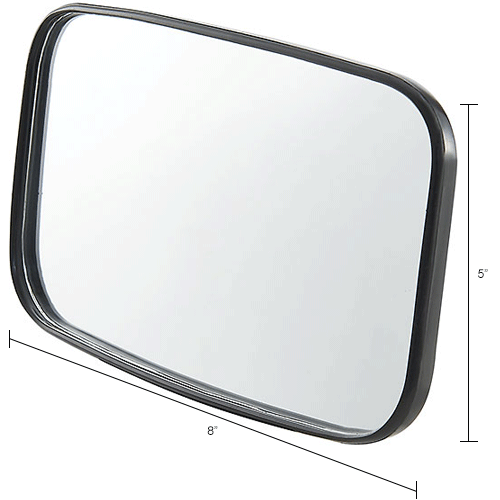 Global Industrial™ Universal Forklift Safety Mirror, 8"L