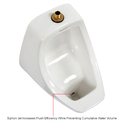 American Standard Allbrook 6550.001.020 Urinal, .5/1 GPF 806204