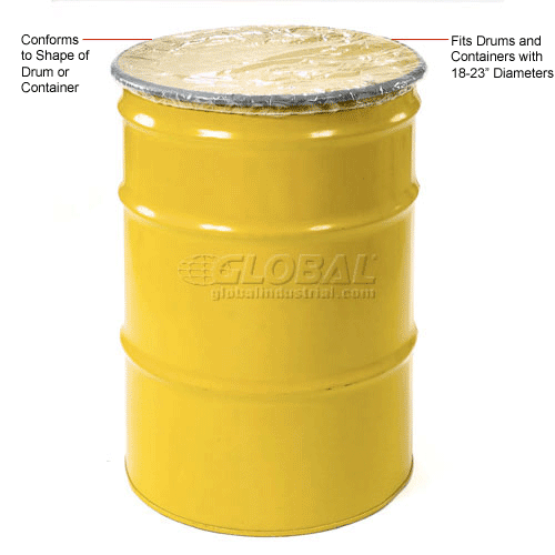 Drum & Barrel Covers & Tops Protective Lining Corp. Elastic