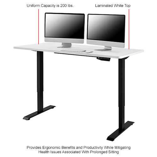 Tables Adjustable Standing Tables Interion 174 Standing Desk