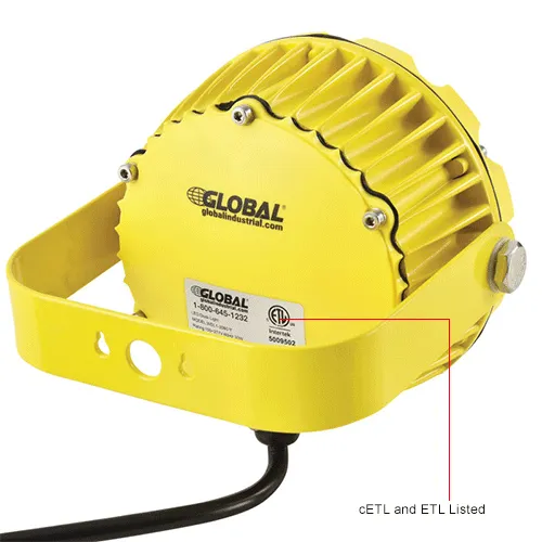 Global Industrial™ LED Dock Light Head, 30W, 3000 Lumens, On/Off